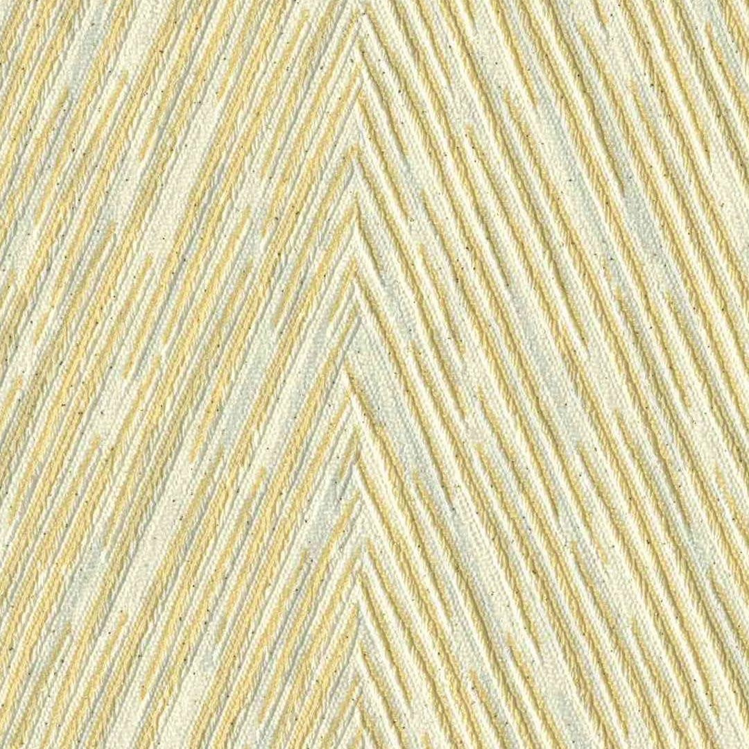 Herringbone Designer Gold and Off-White Wallpaper - 11051