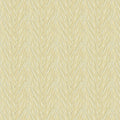 Herringbone Designer Gold and Off-White Wallpaper - 11051