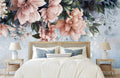 3D Floral Blue Ombre Wallpaper Mural WM553184874 for Bedroom