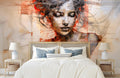 Abstract Woman Art Wallpaper Mural WM612844094 for Bedroom