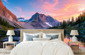 Alpine Glow Lake Wallpaper Mural WM711854015 for Bedroom