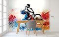 BMX Rider Action Wallpaper Mural WM281876292 for Study Area