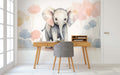 Baby Elephant Wallpaper Mural WM664369727 for Kids Study