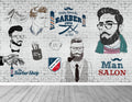 Barber Shop Wallpaper Mural