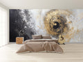 Black Gold Abstract Art Wallpaper Mural WM851905083 for Bedroom