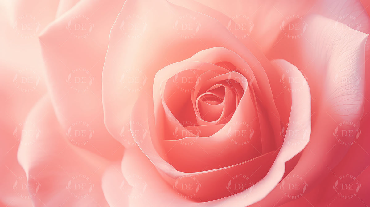 Blooming Rose Wallpaper Mural
