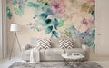Botanical Bliss Wall Mural for Living Area