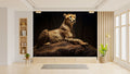 Cheetah Portrait Wallpaper Mural WM622659022 for Living Room