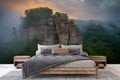 Chimney Top Rock Sunrise Wallpaper Mural WM417974439 for Bedroom