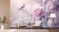 Chinoiserie Peonies Wallpaper Mural WM1151543102 for Living Room
