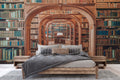 Classic Library Wallpaper Mural WM220293246 for Bedroom
