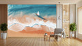 Coastal Charm - Sailing Boat Wallpaper Mural for Living Area