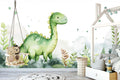 Cute Baby Dinosaur Wallpaper Mural WM732542405 for Play Area