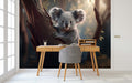 Cute Koala Tree Wallpaper Mural WM595084682 for Study Area