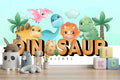 Cute Little Dinosaurs for Kids Wallpaper Mural