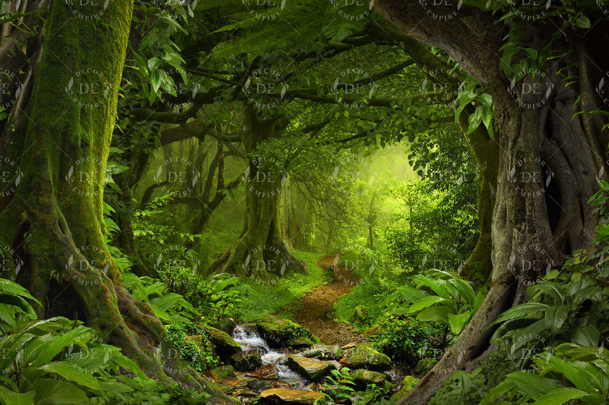 Deep Tropical Jungles of Asia Wallpaper Mural