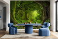 Deep Tropical Jungles of Asia Wallpaper Mural for Dining Room