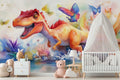 Dinosaur Lagoon Adventure Wallpaper Mural WM951697621 for Kids Room