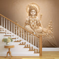 Divine Baby Krishna Wall Mural WMWM10000172 for Staircase Wall