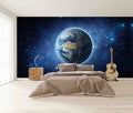 Earth from Space Wallpaper Mural for Bedroom