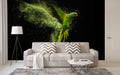 Flying Parrot Wallpaper Mural for Living Room