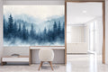Foggy Forest Wallpaper Mural WM711035248 for Study Area