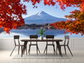 Fuji Mountain at Lake Kawaguchiko Wall Mural for Dining Room