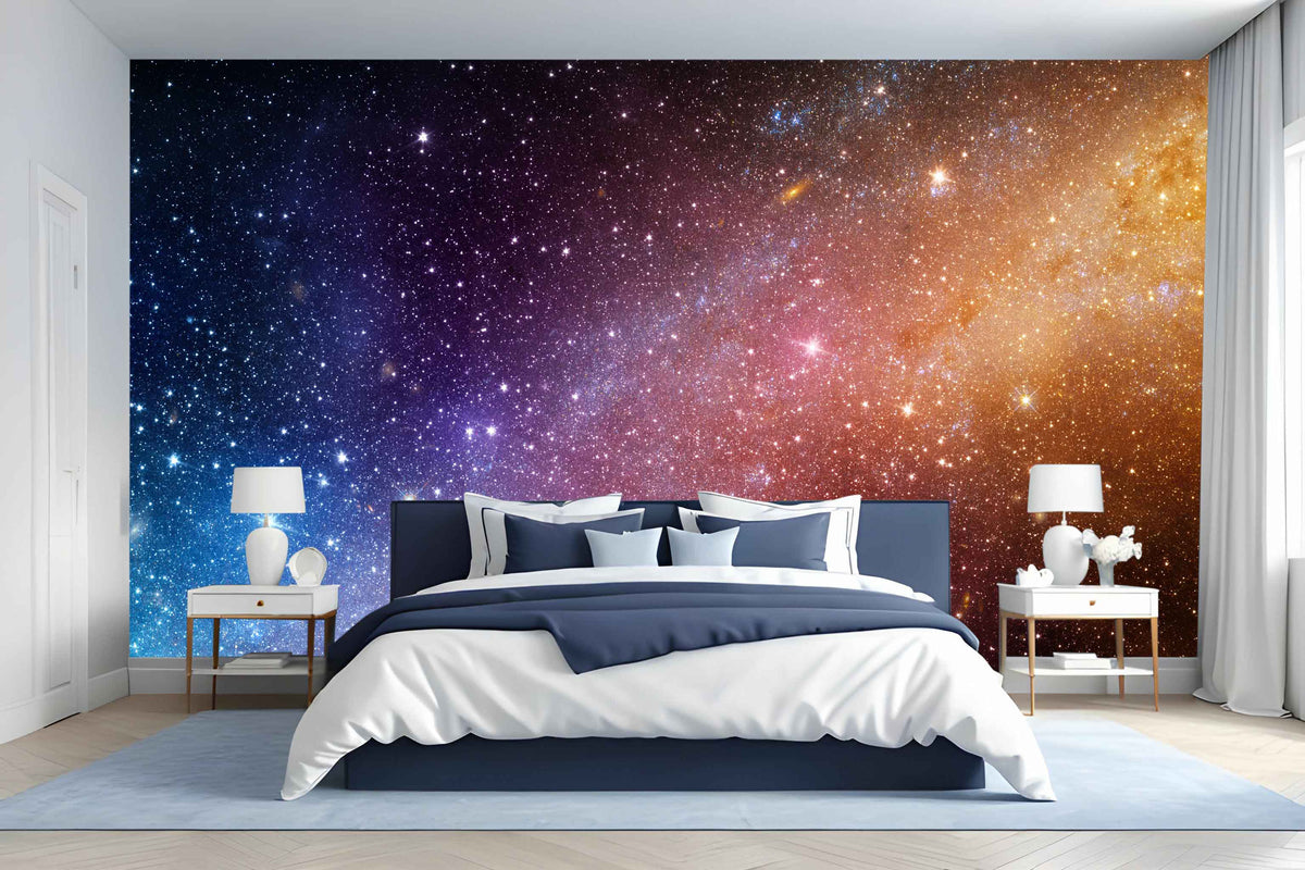 Galaxy Wallpaper Mural for Bedroom