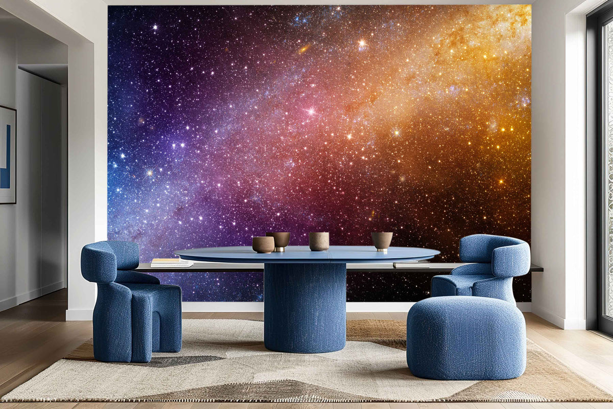 Galaxy Wallpaper Mural for Dining Area