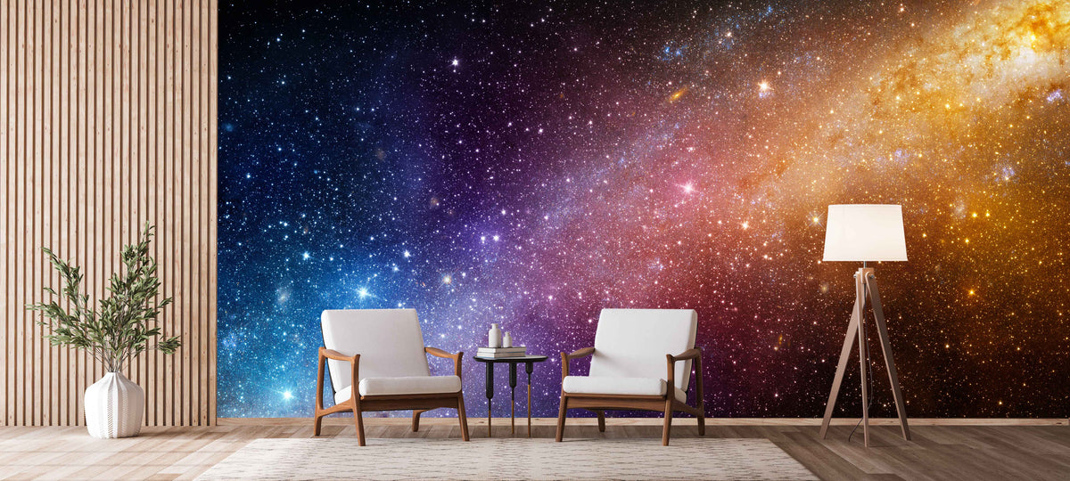 Galaxy Wallpaper Mural for Hallway