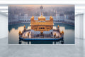 Golden Temple Aerial View Wallpaper Mural for  Meditation Room