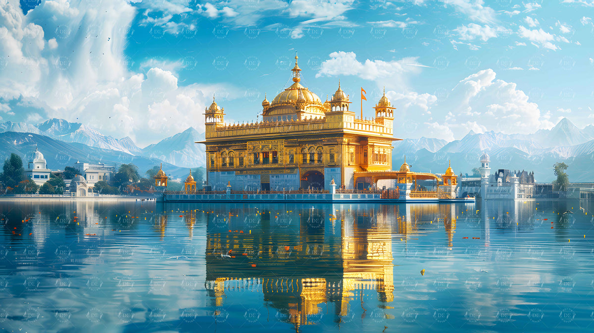 Golden Temple Amritsar Wall Mural