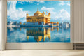 Golden Temple Amritsar Wall Mural for Meditation Room