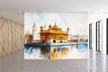 Golden Temple Wallpaper Mural for Hallway