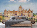 Grand Victoria Station Bombay Wallpaper Mural WM162343223 for Bedroom