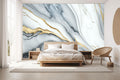 Graphite Gold Marble Wallpaper Mural WM575811581 for Bedroom