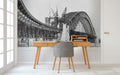 Harbour Bridge Construction Wallpaper Mural WM162310317 for Study Area