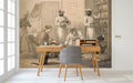 Historic Housekeeping Scene Wallpaper Mural WM162315322 for Study Area