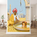 Indian Clepsydra Wallpaper Mural WM162382175 for Living Area