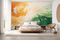 Indian Tricolor Wallpaper Mural WM844407337 for Bedroom