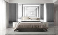 Infinite Passage Concrete Wallpaper Mural for Bedroom