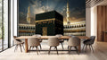 Kaaba Heavenly Light Wallpaper Mural WM814608696 for Dining Area