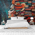 Literary Muse Wallpaper Mural WM980011590 for Bedroom