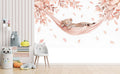 Little Dreamy Leopard Wallpaper Mural WM10000001 for Kids Play Area