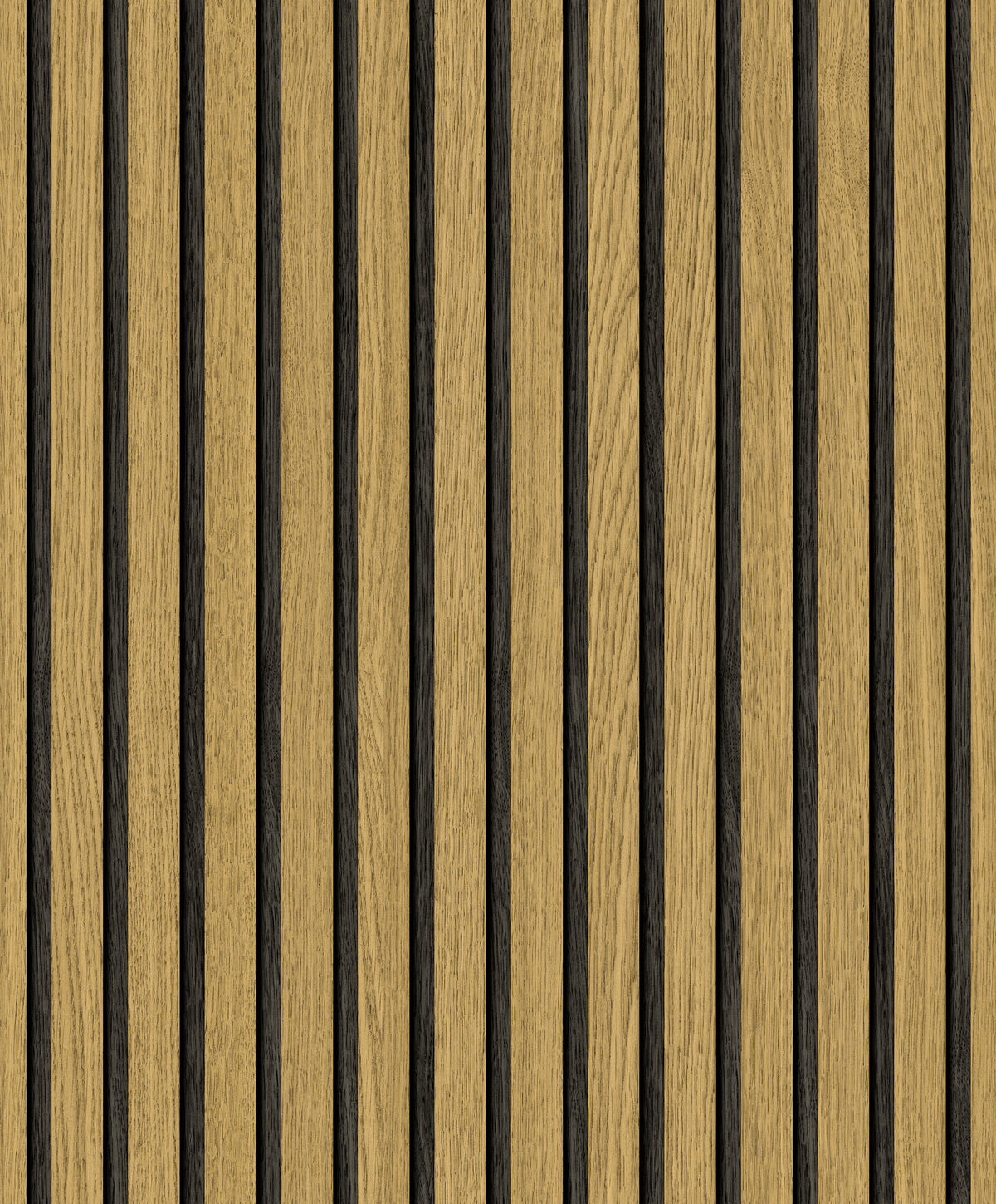 Modern 3D Wood Slats Wallpaper - 11419