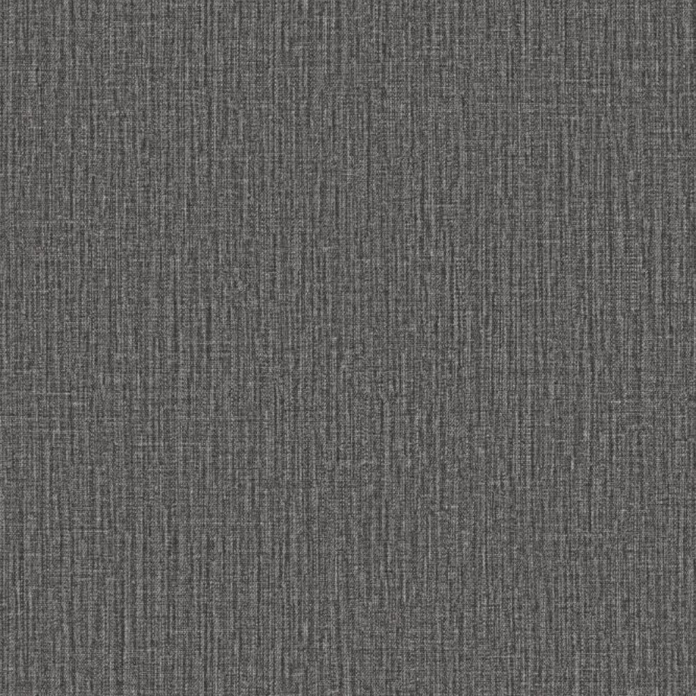 Dark Grey Fabric Effect Wallpaper - 11288