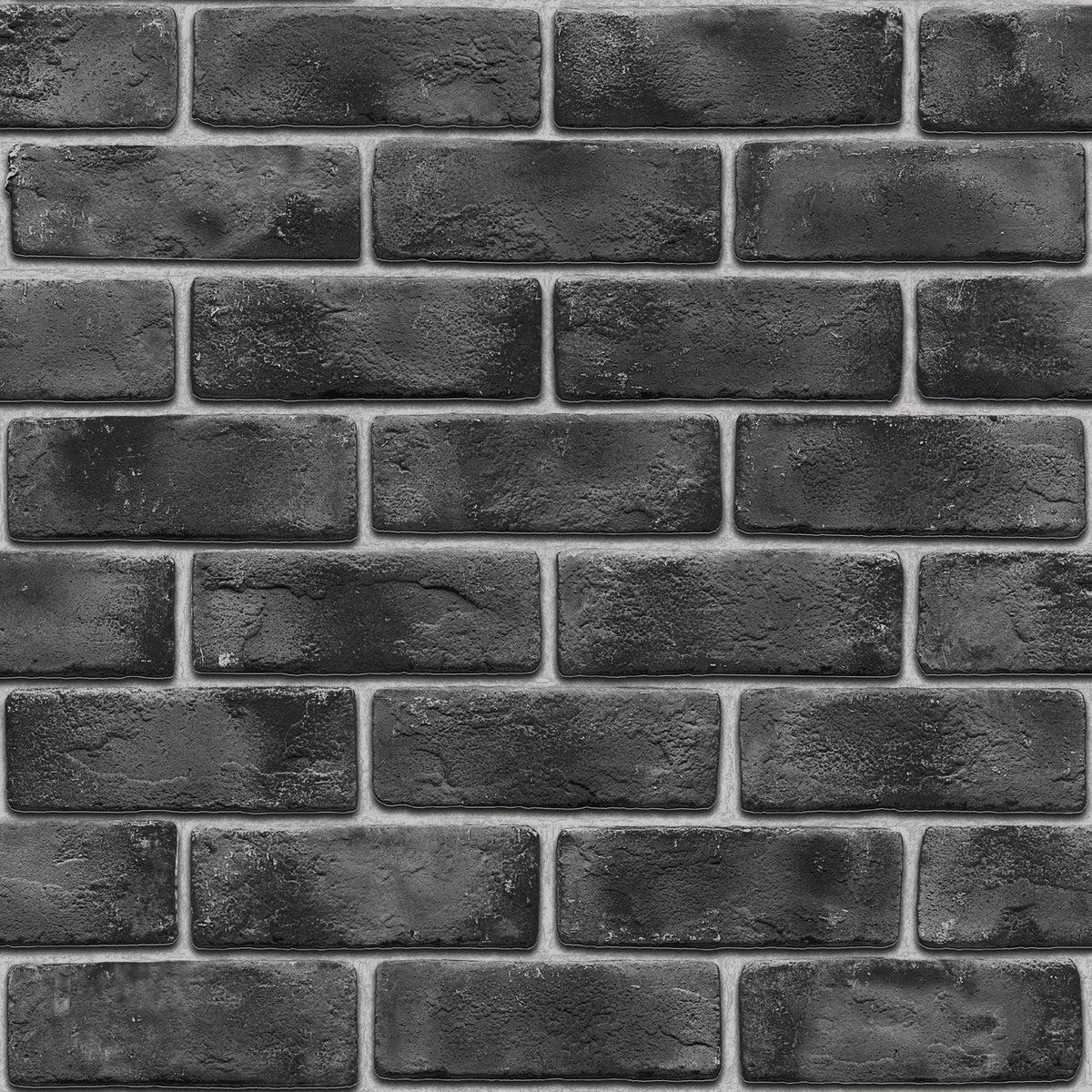 3D Black Bricks Wallpaper - 11427