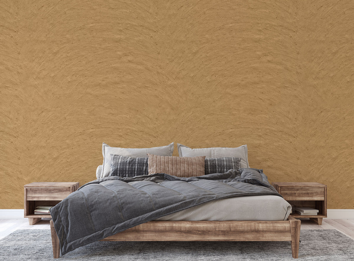 North Indian Mud Wall Texture Wallpaper Mural - Mitti Di Lipai