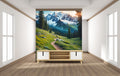 Majestic Mountain Landscape Wallpaper Mural WM624539378 for Living Room