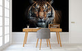 Majestic Tiger Face Wallpaper Mural WM578062474 for Study Area